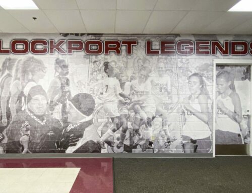 Lockport Athletic Hallway